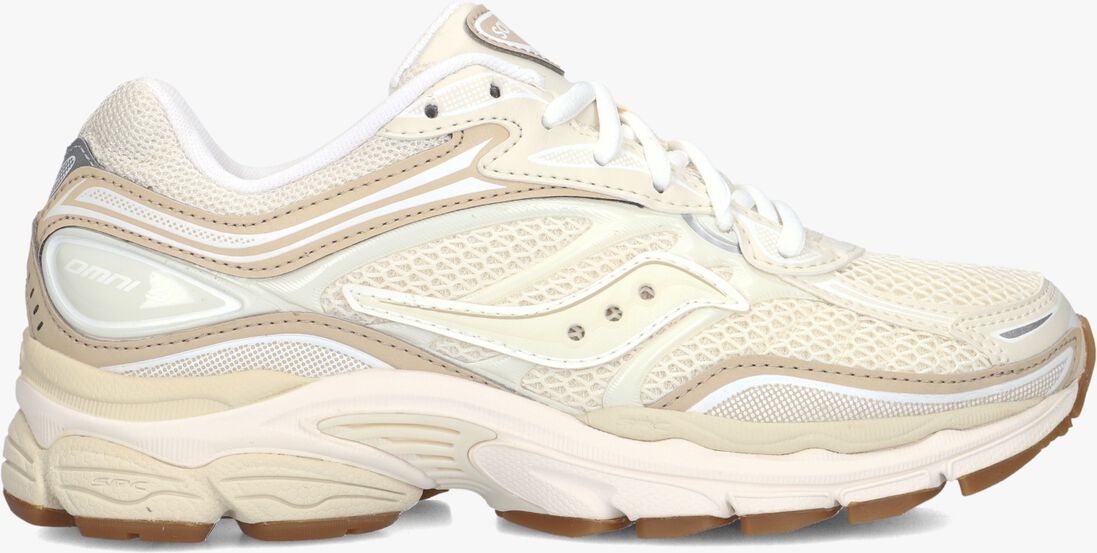 beige saucony lage sneakers progrid omni 9