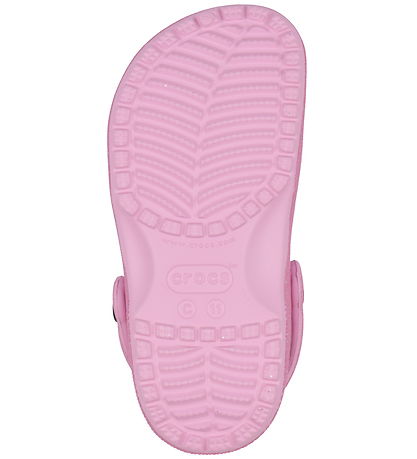 Crocs Sandalen - Classic+ Glitter Clog K - Pink Tweed Glitter