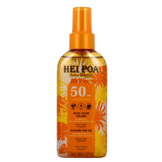 Hei Poa huile solaire monoi corps et cheveux