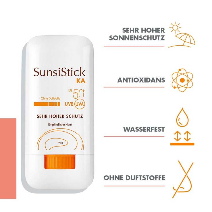 Avene Sunsistick KA SPF 50 + , 2x20 g