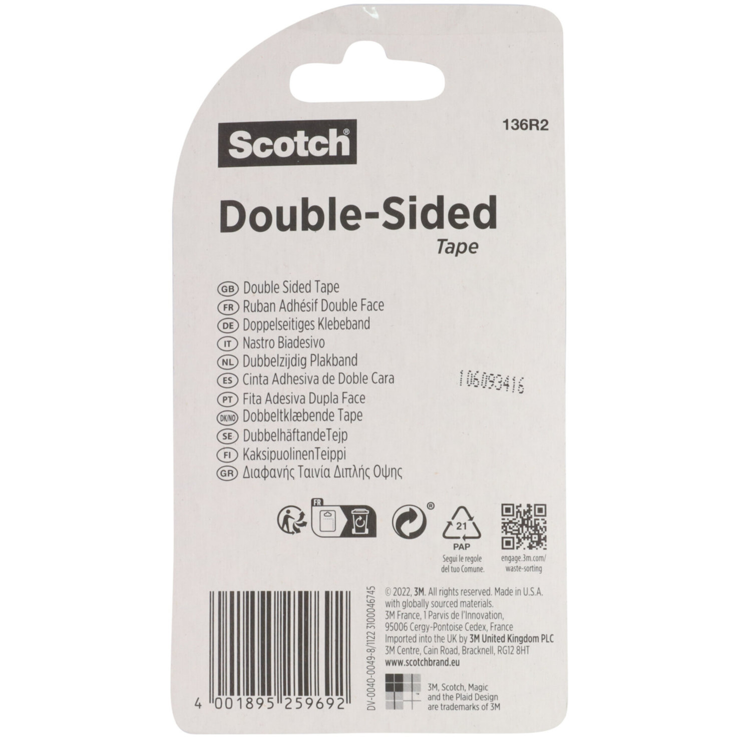 Scotch® Double Sided