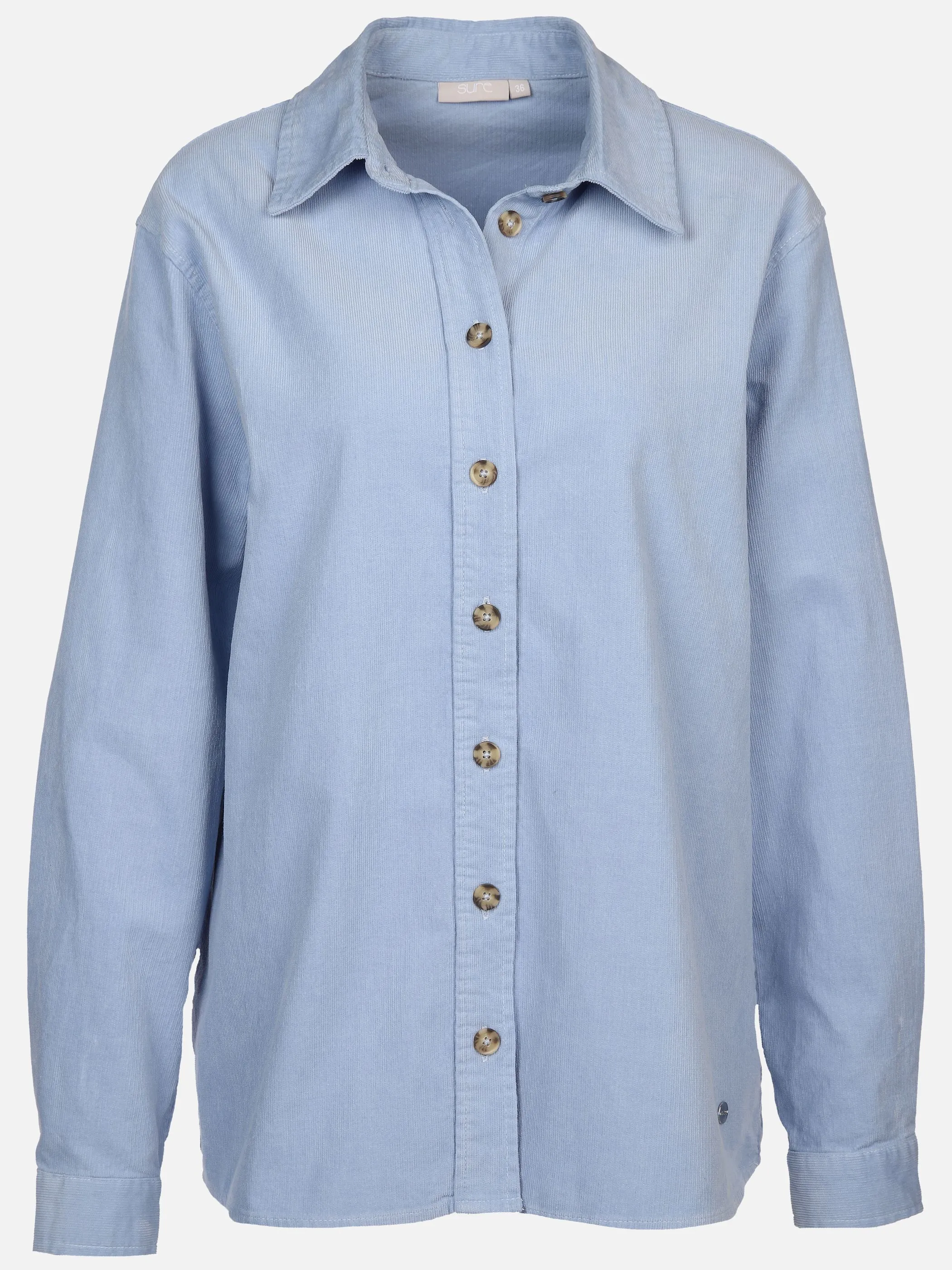 Damen Cordbluse