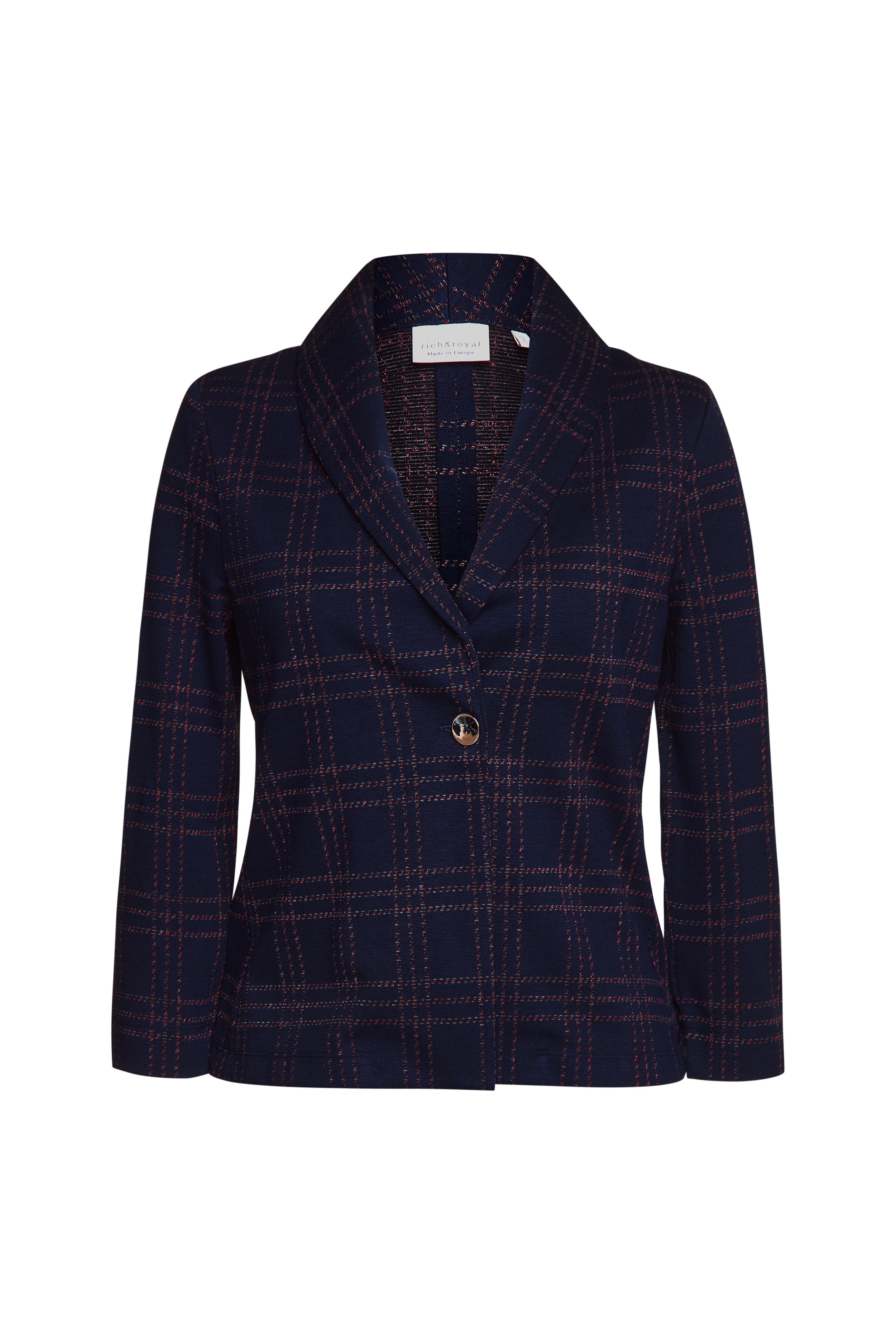 RICHROYAL Jerseyblazer , in 1-Knopf-Form