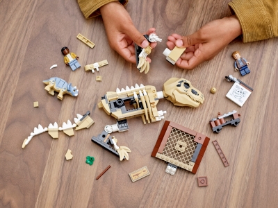 LEGO Tentoonstelling dinosaurusfossiel van T. rex (76940)