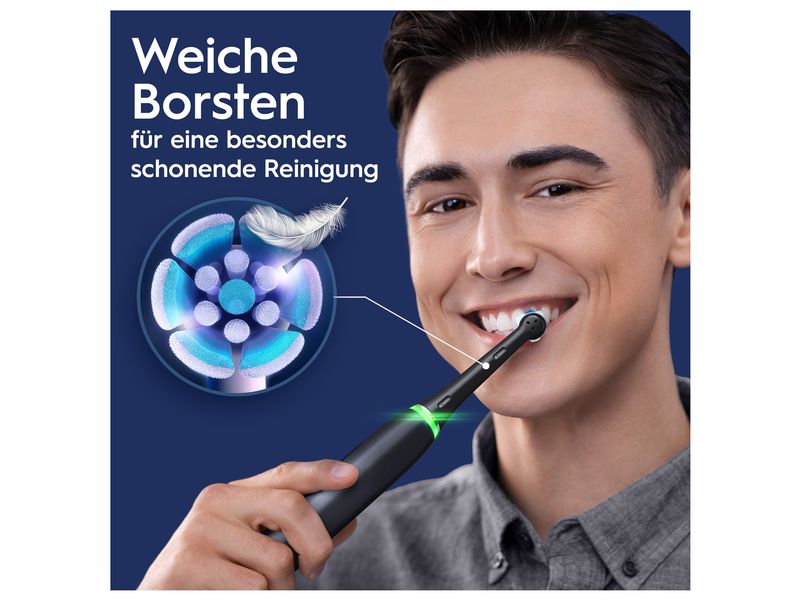 Oral-B Rotationszahnbürste iO Series 6 Black Lava Elektrische Zahnbürste