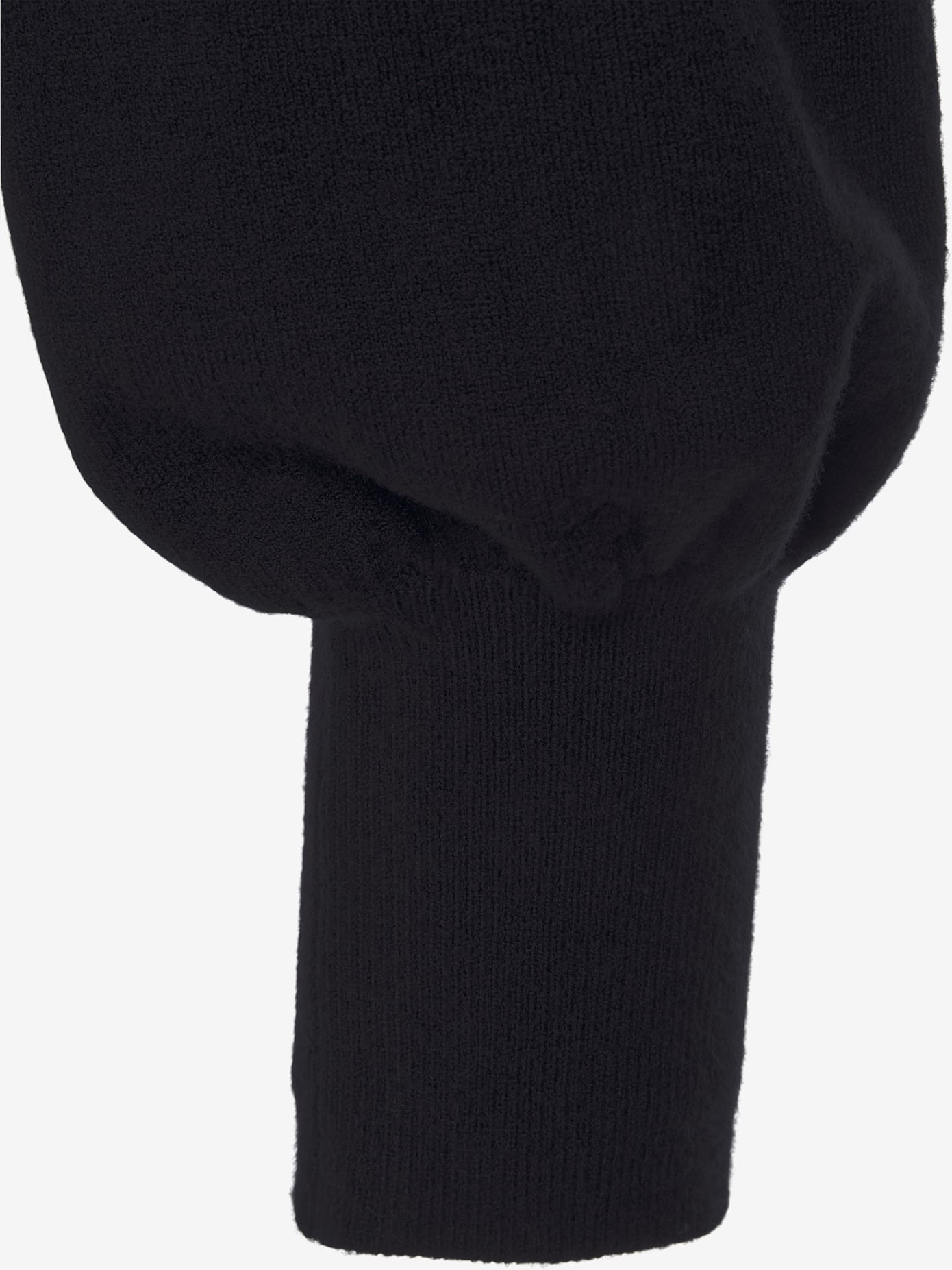 Pull en tricot avec petit col montant