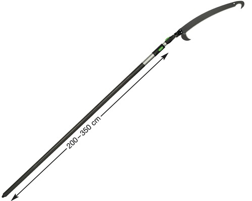 FREUND Profi telescopische stokzaag met zaagblad 200 cm - 350 cm