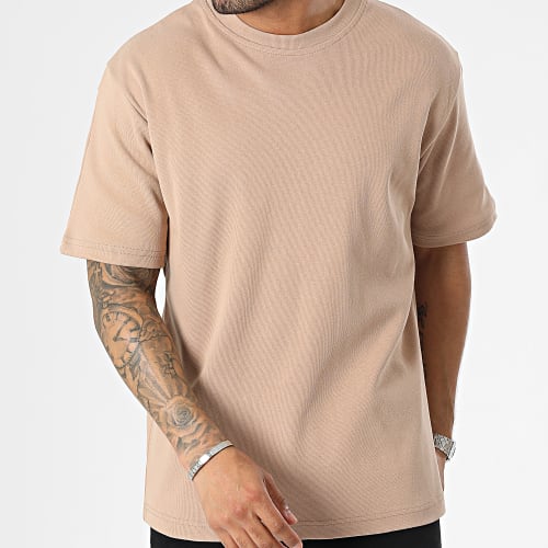 Tee Shirt Oversize Large Beige