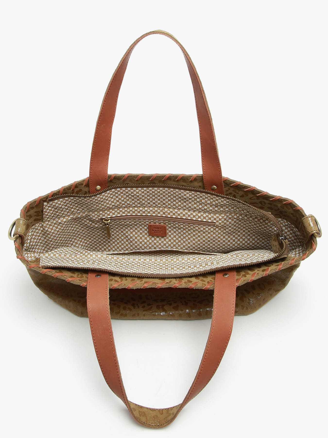 Sac port paule Vintage cuir MILA LOUISE