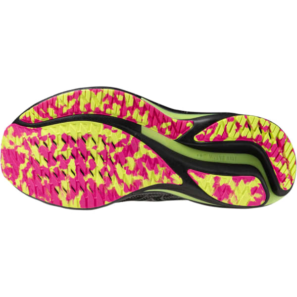 Chaussure running MIZUNO WAVE RIDER 28 BLACK/SILVER/SUNNY LIME
