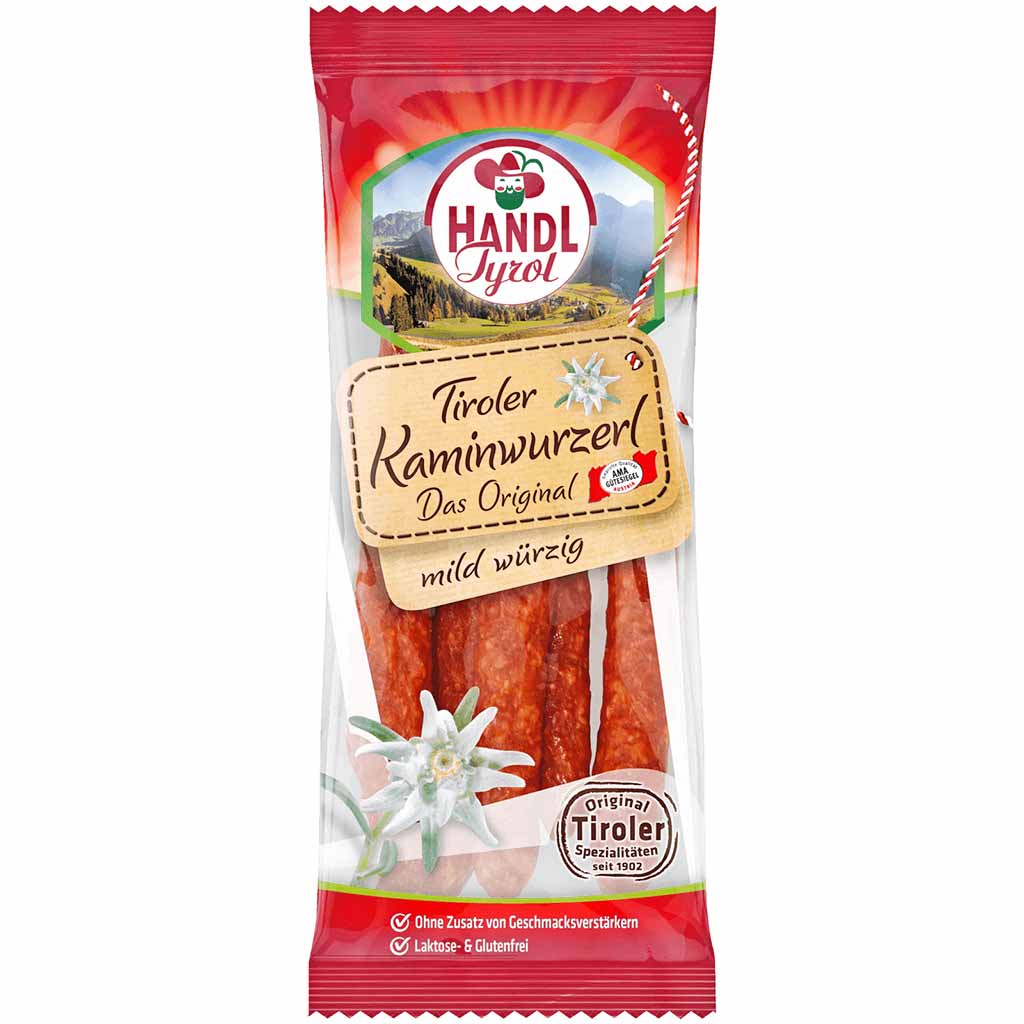 Handl Tyrol Tiroler Kaminwurzerl Original 100g MHD:18.2.25