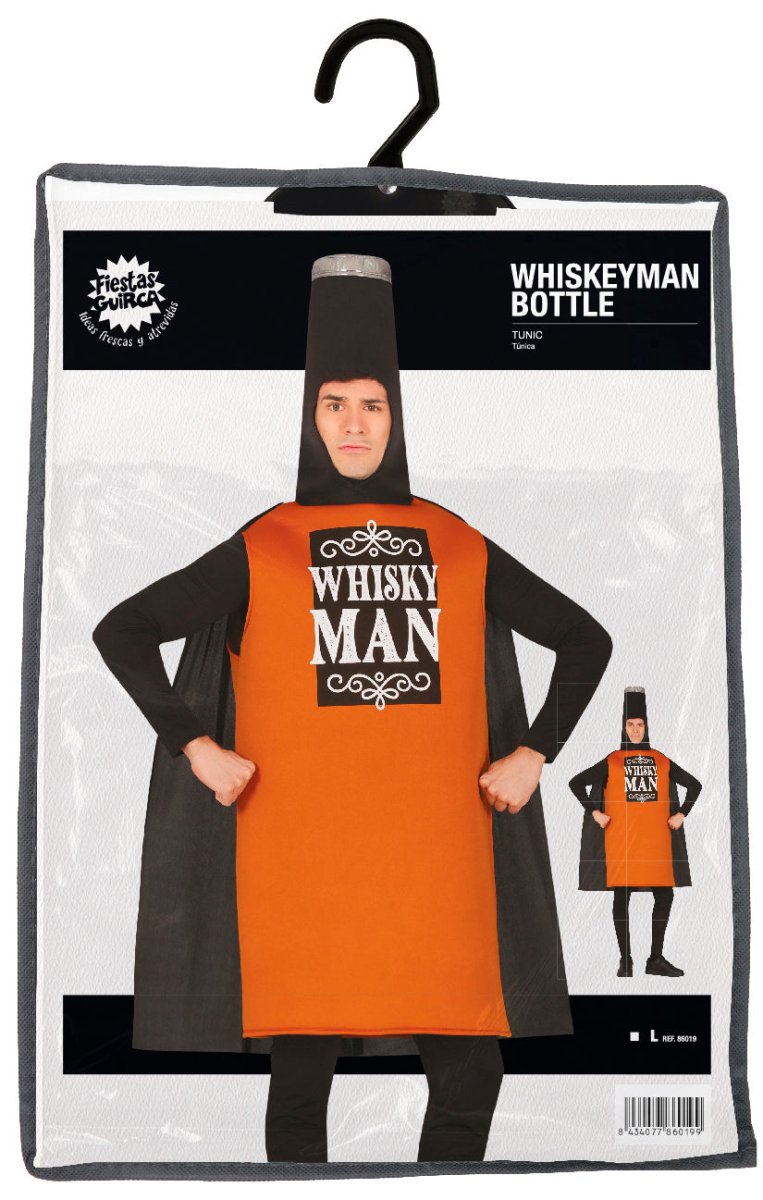 Whiskey Fles Kostuum
