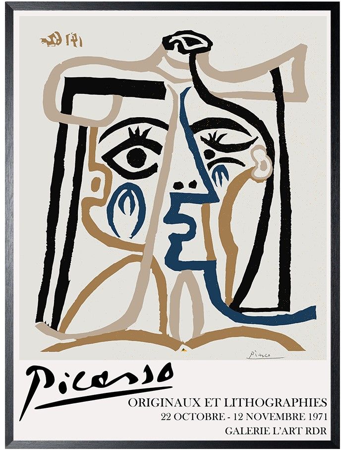 Art Print Picasso Faces FA-178