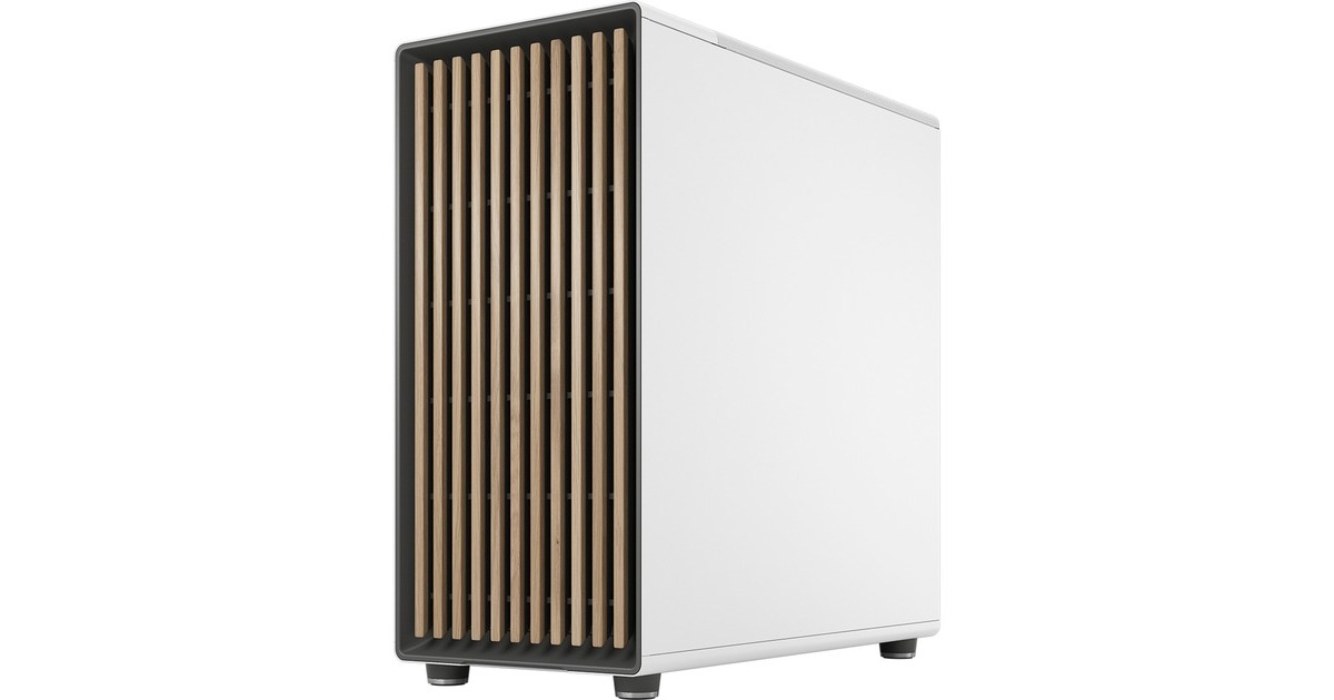 Fractal DesignNorth XL midi tower behuizing  (Wit | 2x USB-A | 1x USB-C | Tempered Glass)
