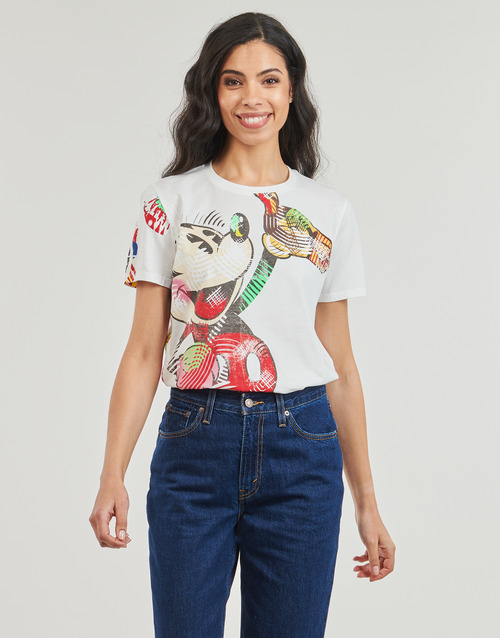 Desigual - TS_MICKEY LACROIX - Blanc