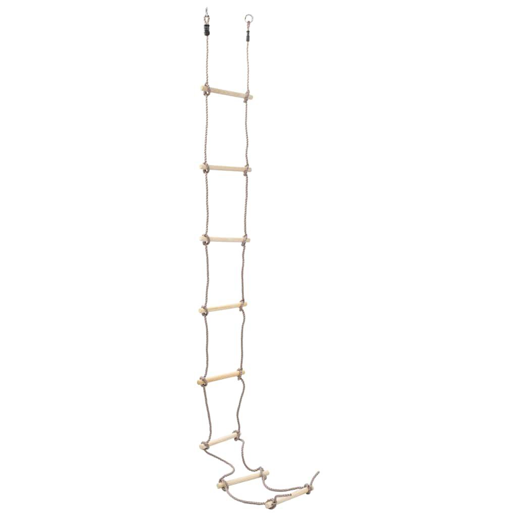 vidaXL Kindertouwladder 290 cm hout