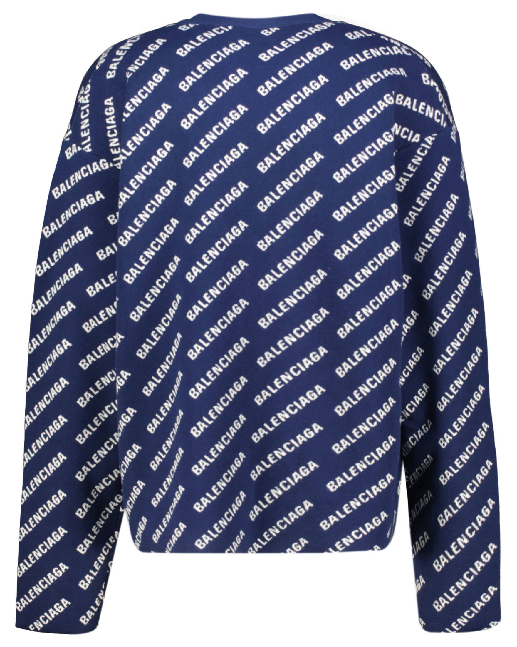 Balenciaga| Herren Strickjacke ALLOVER-LOGO CARDIGAN