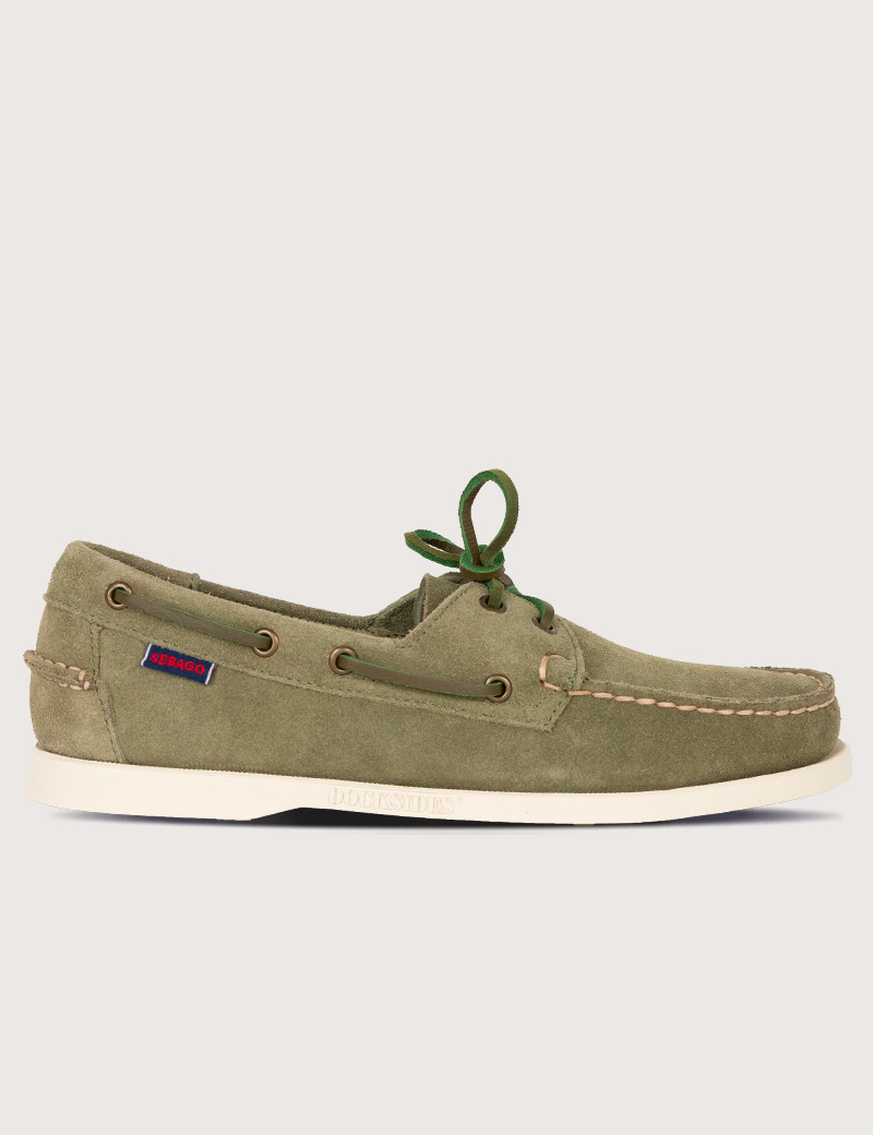 SEBAGO CHAUSSURES DOSKSIDES PORTLAND KAKI