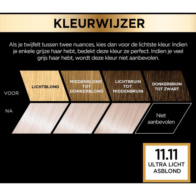 L'Oréal Paris Infinia Preference Cool Haarverf 11.11 Ultra Light