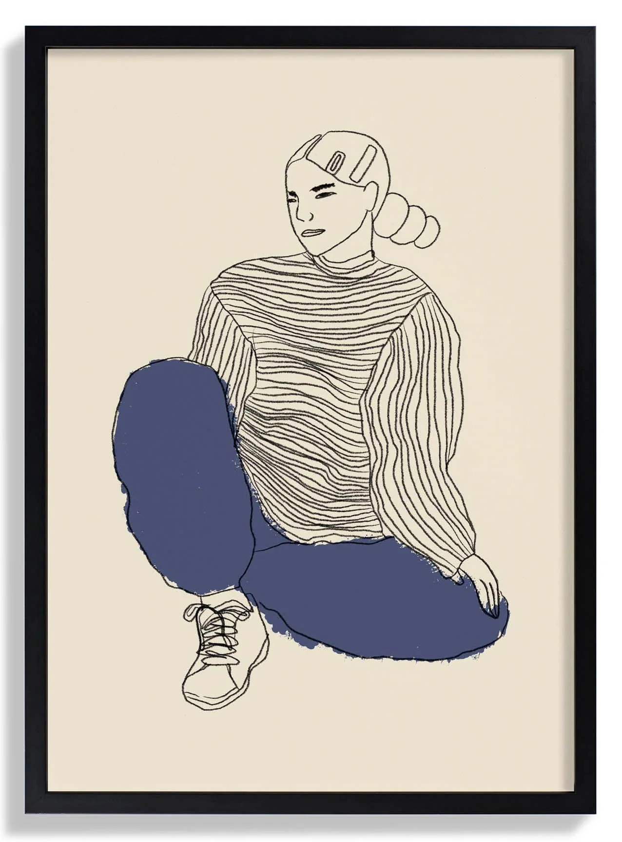 Girl Chill Blue Pants