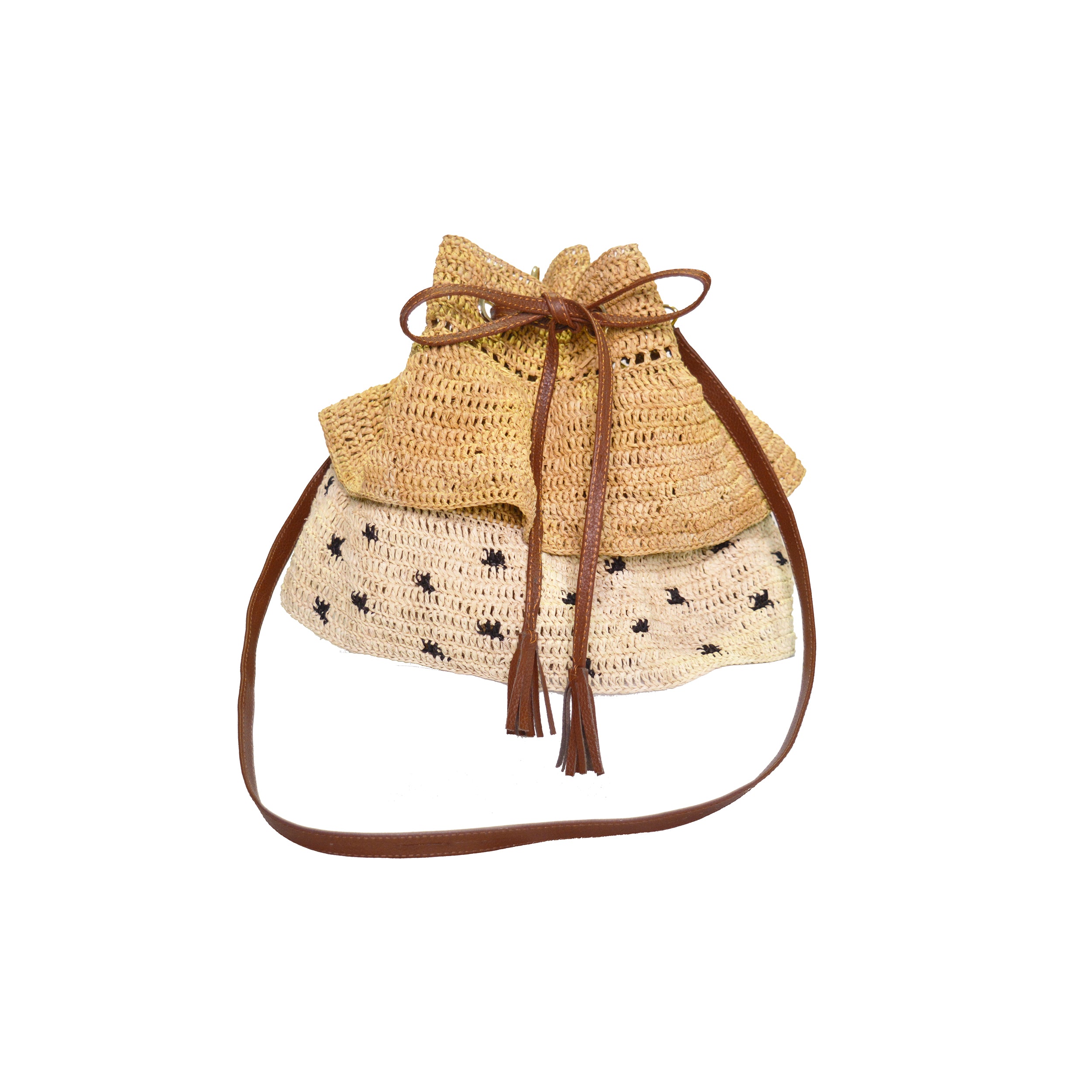 Sac à dos à volants « à pois »
