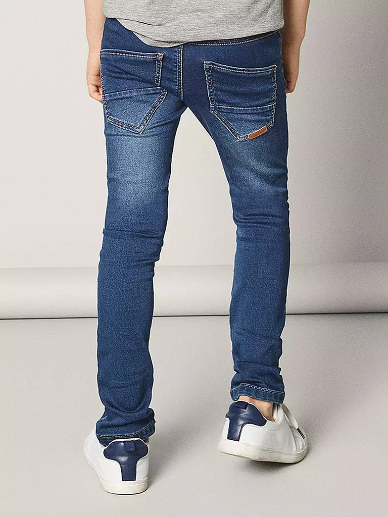 NAME IT Jungen Jeans Slim Fit NKMTHEO  blau