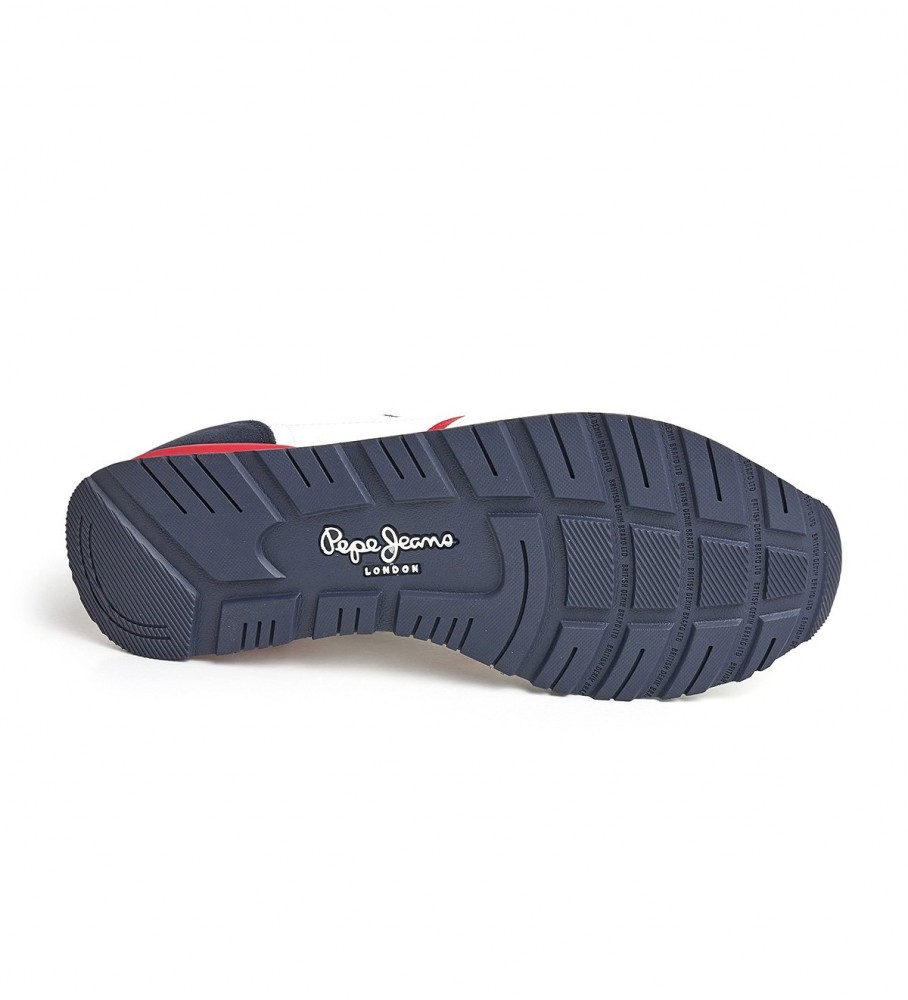 Tênis Pepe Jeans Brit Basic M de couro branco