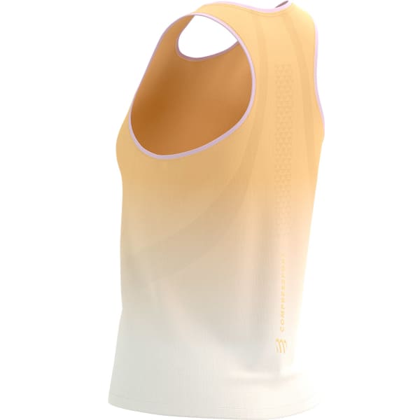 Débardeur running COMPRESSPORT PERFORMANCE SINGLET W BUFF ORANGE