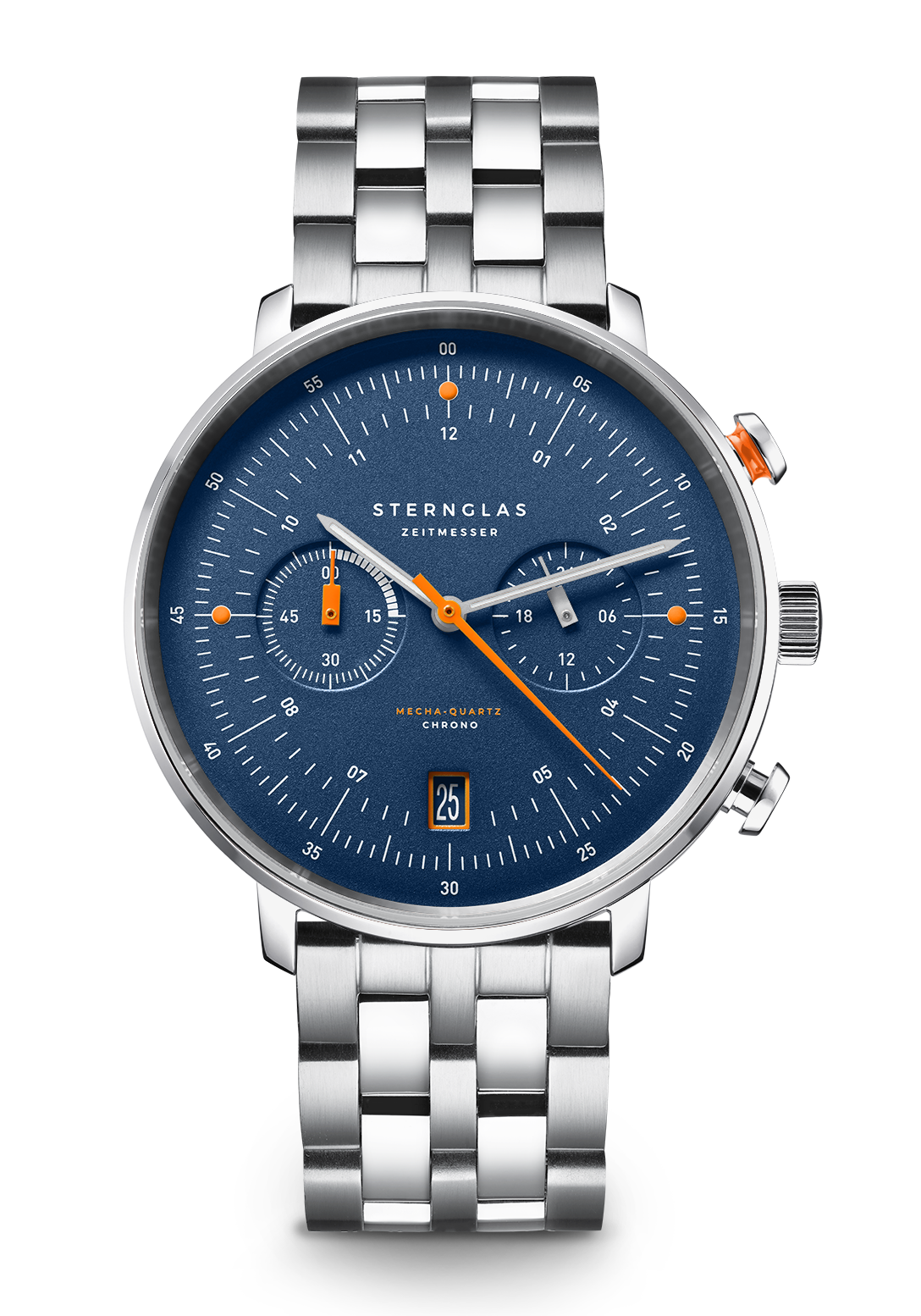 Sternglas Hamburg Chrono Edition Küste Metallband