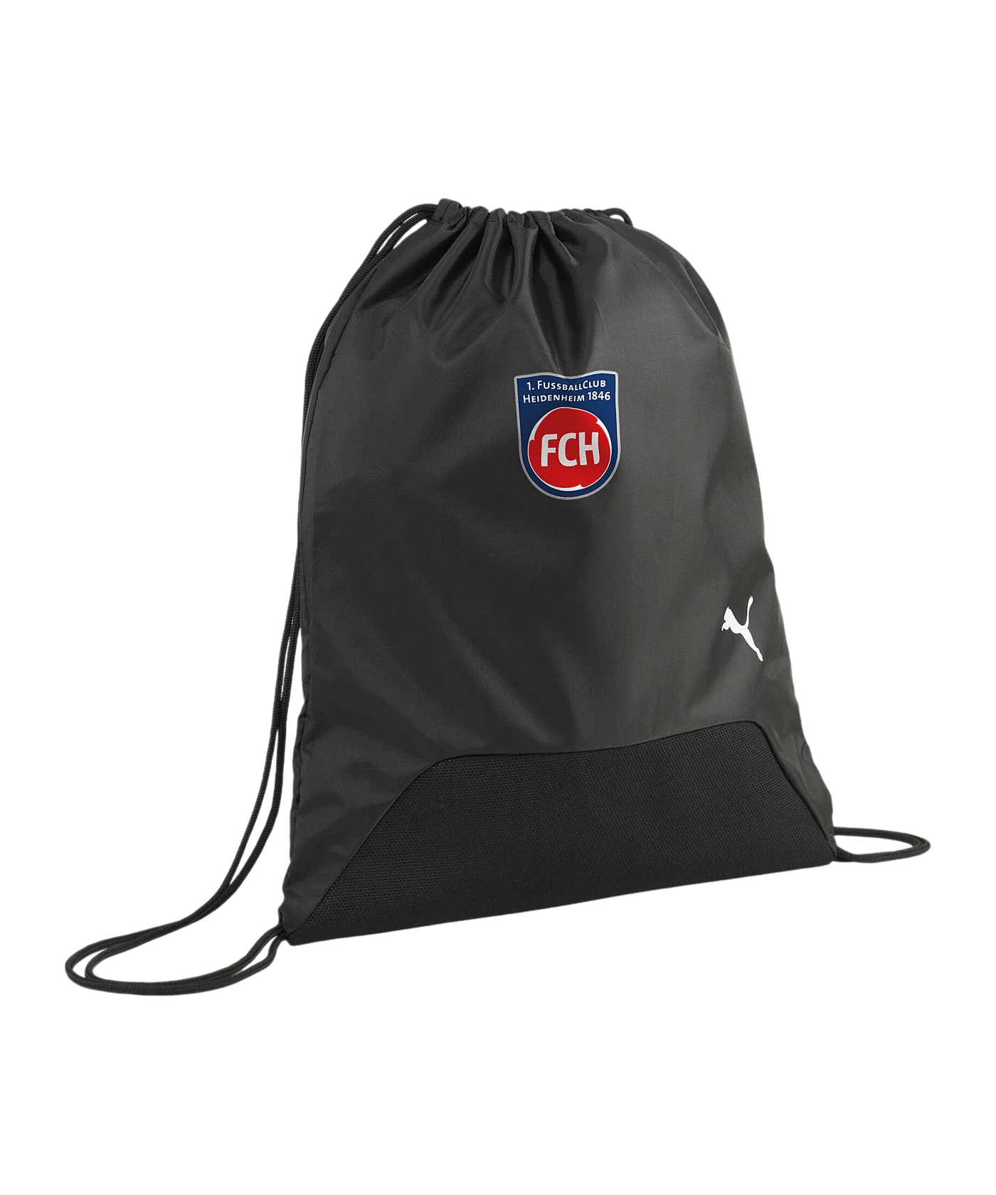 PUMA 1. FC Heidenheim Gym Bag Schwarz F01