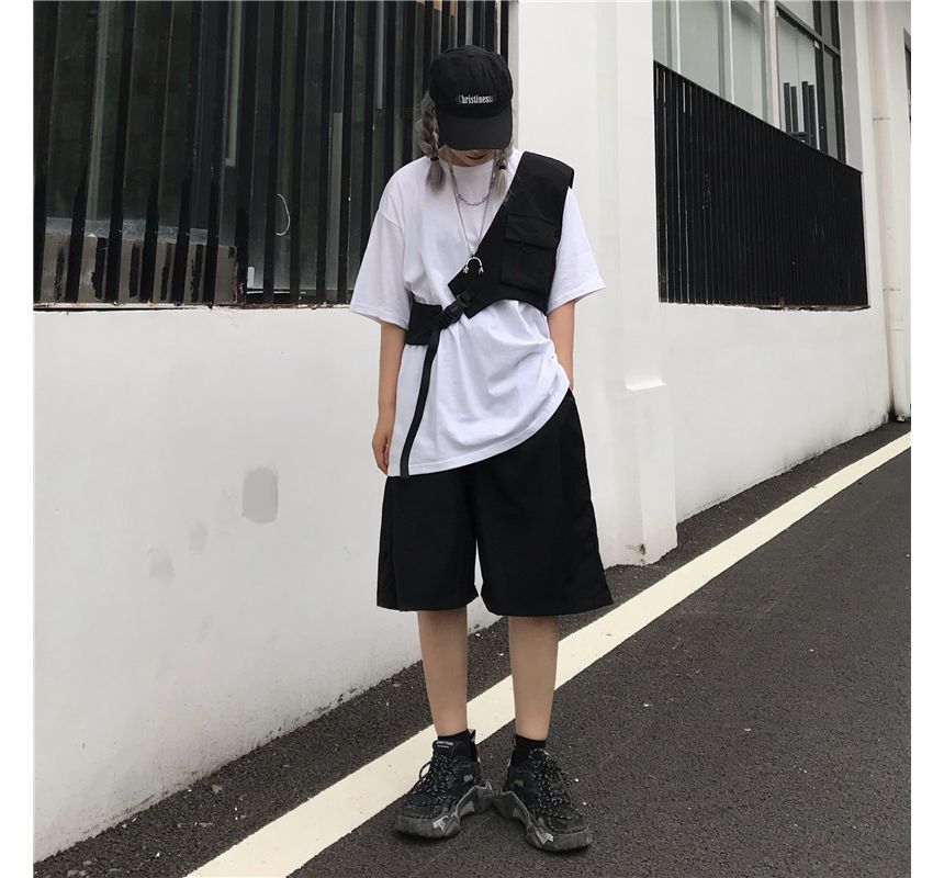 Shineon Studio - Asymmetrisch vest / ketting / set