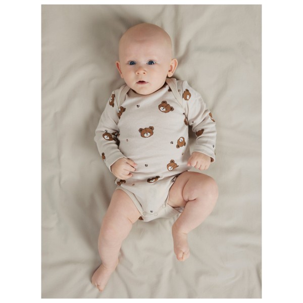 Name it - Kid's Body L/S Pumice Bear 3-Pack - Sous-vêtement