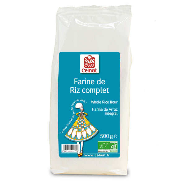 Farine de riz complet bio