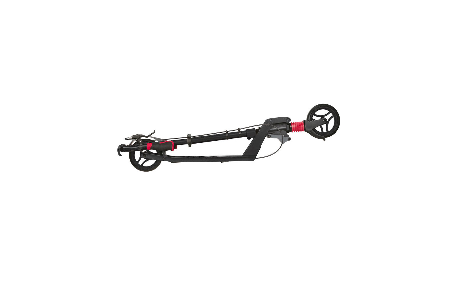 Globber One K 165 klappbarer Scooter mit Handbremse Silber