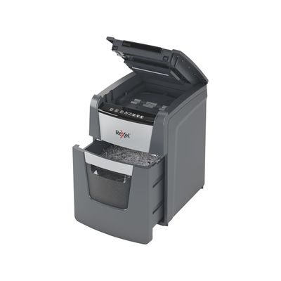 Rexel Optimum Auto+ 100X - destructeur de documents coupe croisée - 100 feuilles - Corbeille 34 litres