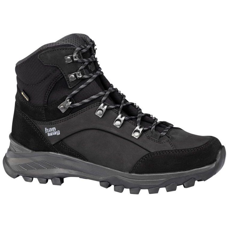 Hanwag Banks GTX Shoes Men Black/Asphalt