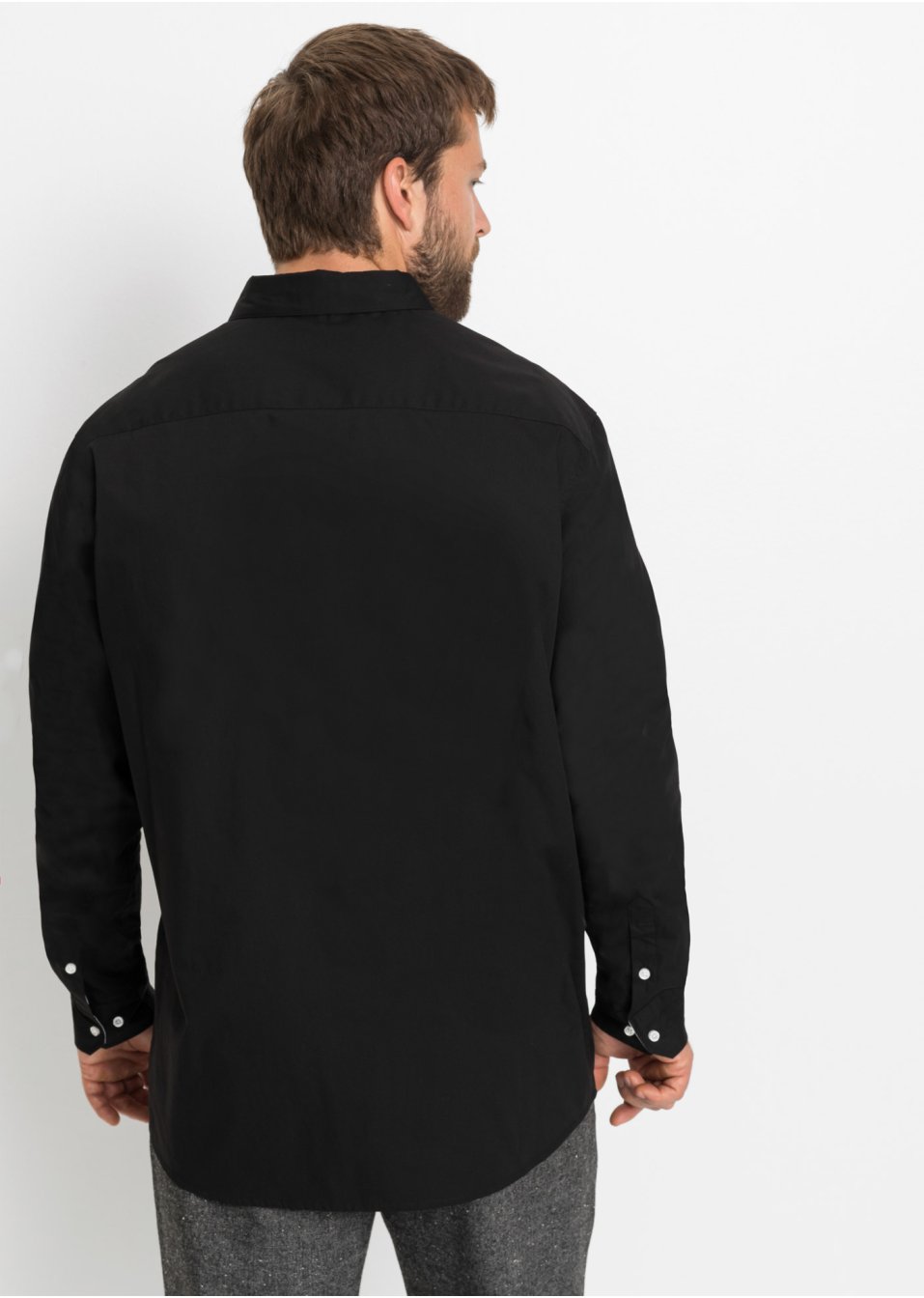 Chemise business, manches longues