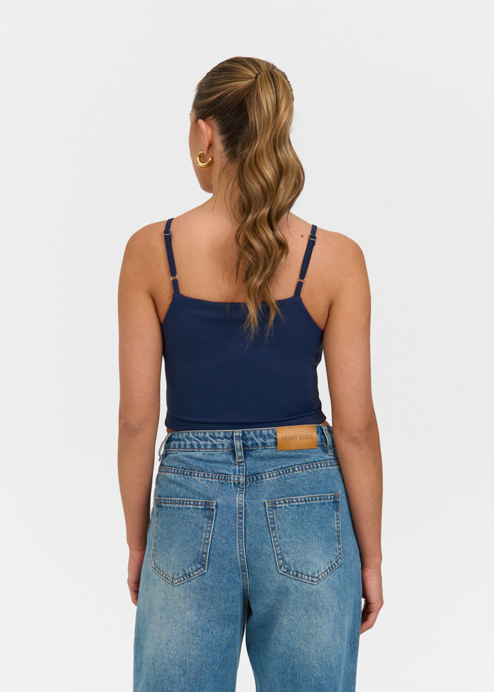 Kiara top donkerblauw