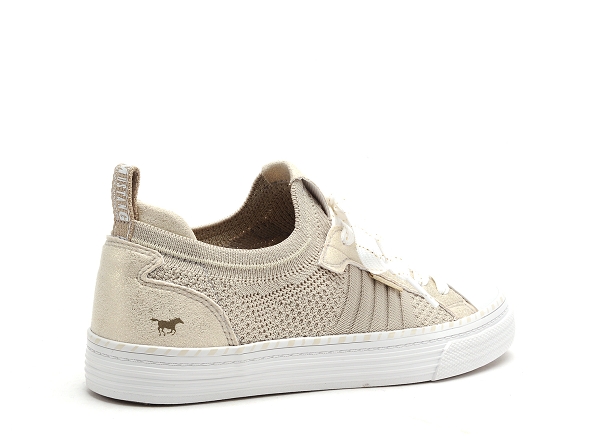 Mustang basses femme 1376302 beige