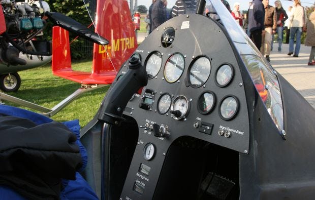 Tragschrauber-Rundflug ab Hildesheim als Geschenk