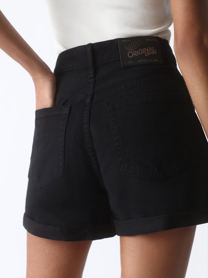 Shorts jeans estilo mom - Marengo