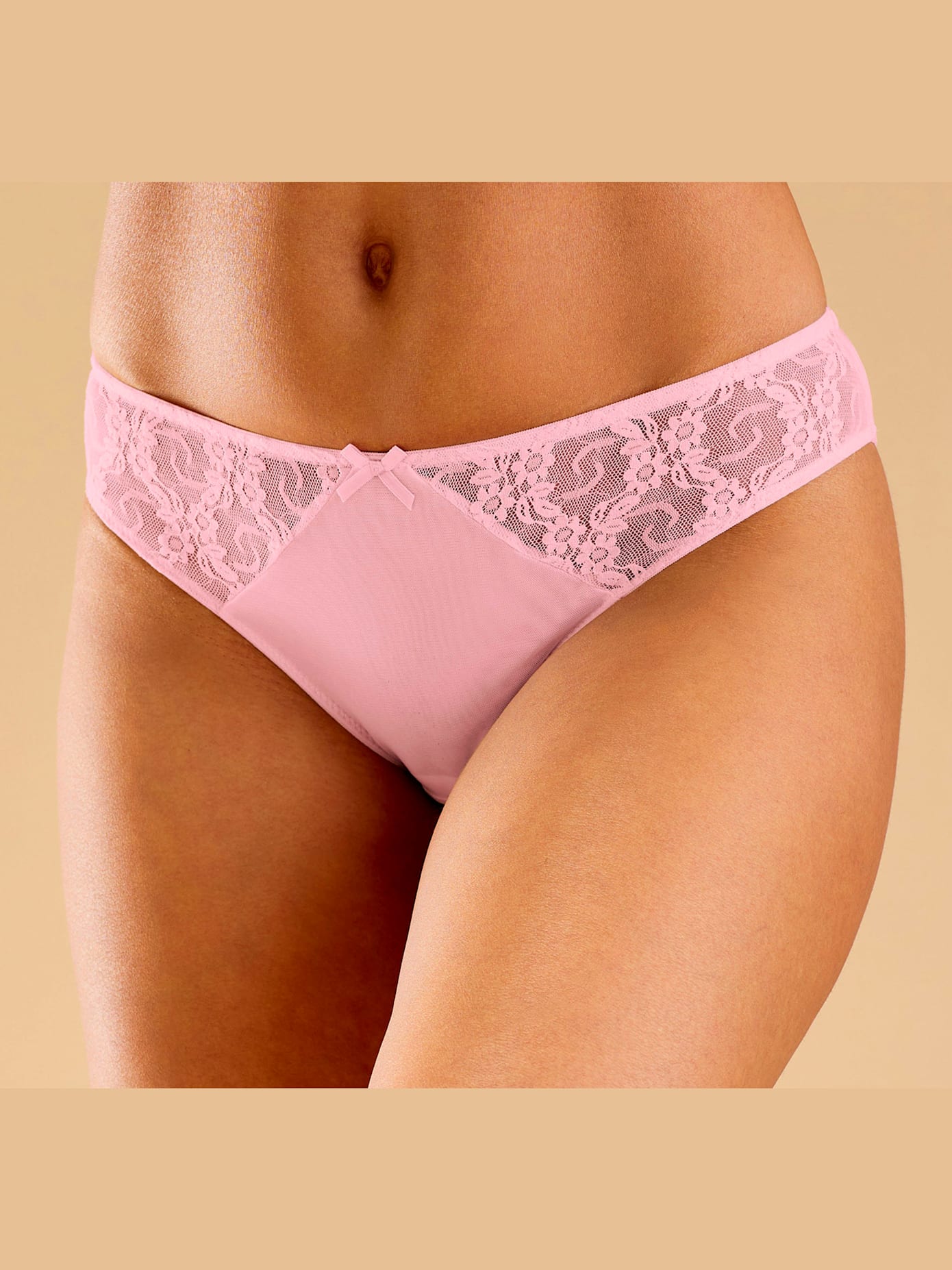 Slip dentelle jacquard