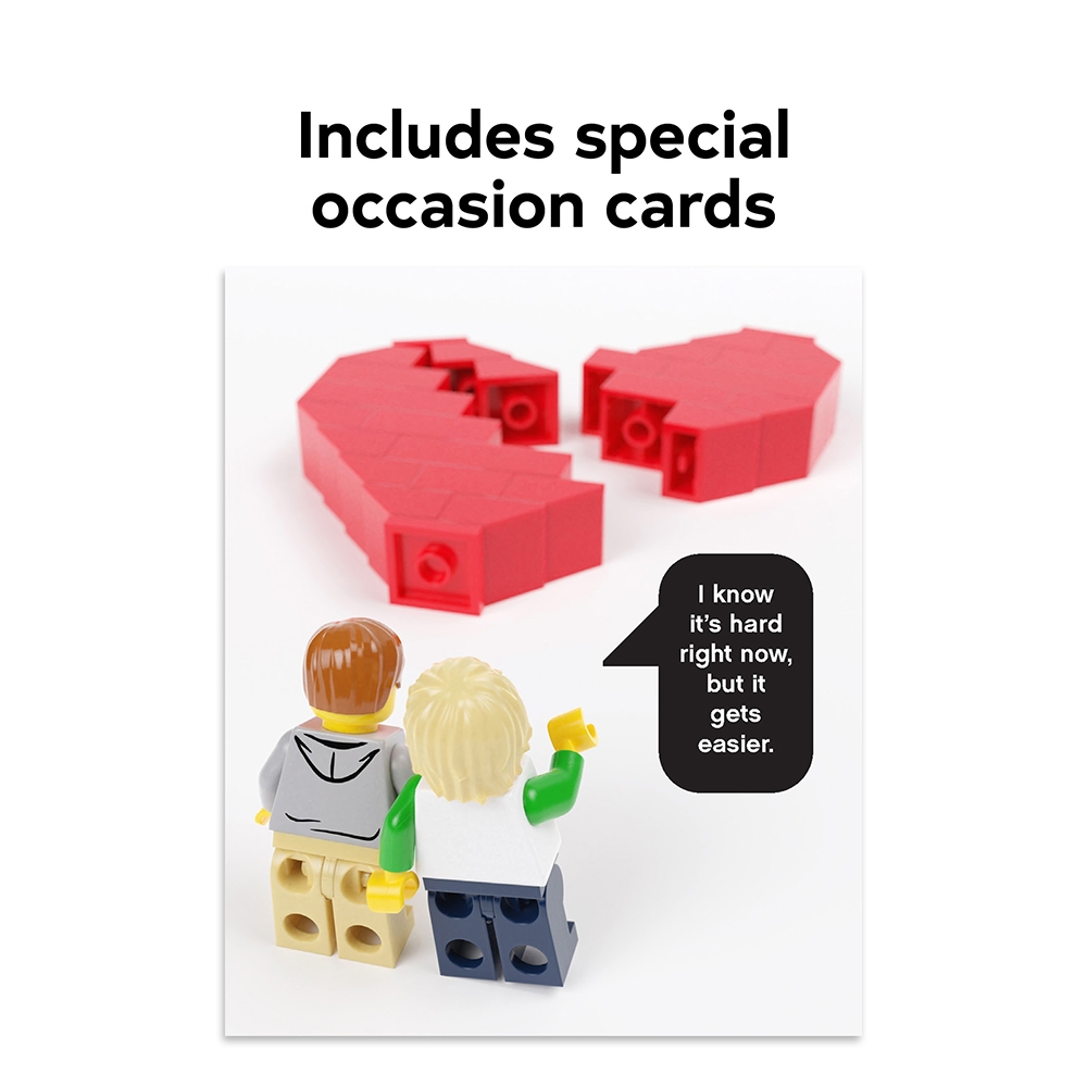Cartões de minifiguras LEGO®: 20 cartões e envelopes 5007178