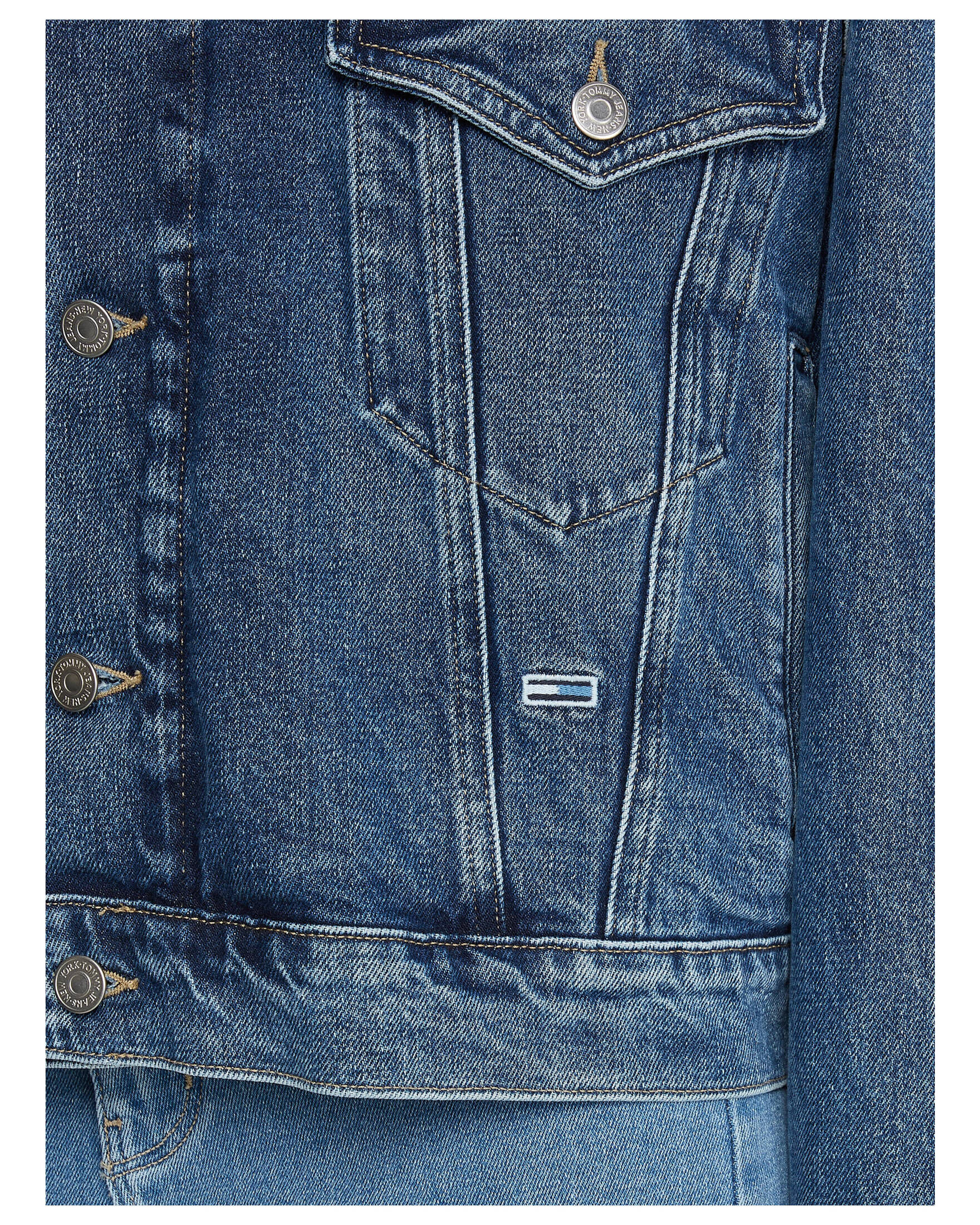 Tommy Jeans| Damen Jeansjacke OVER WIDE SLEEVE TRUCKER JACKET