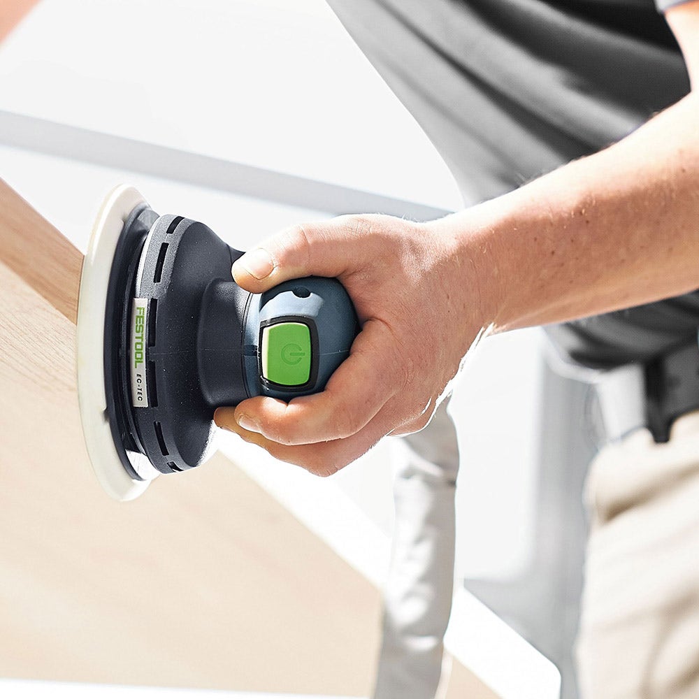 Lixadeira orbital aleatória sem escova FESTOOL de 150 mm e 400 W ETC EC 576333