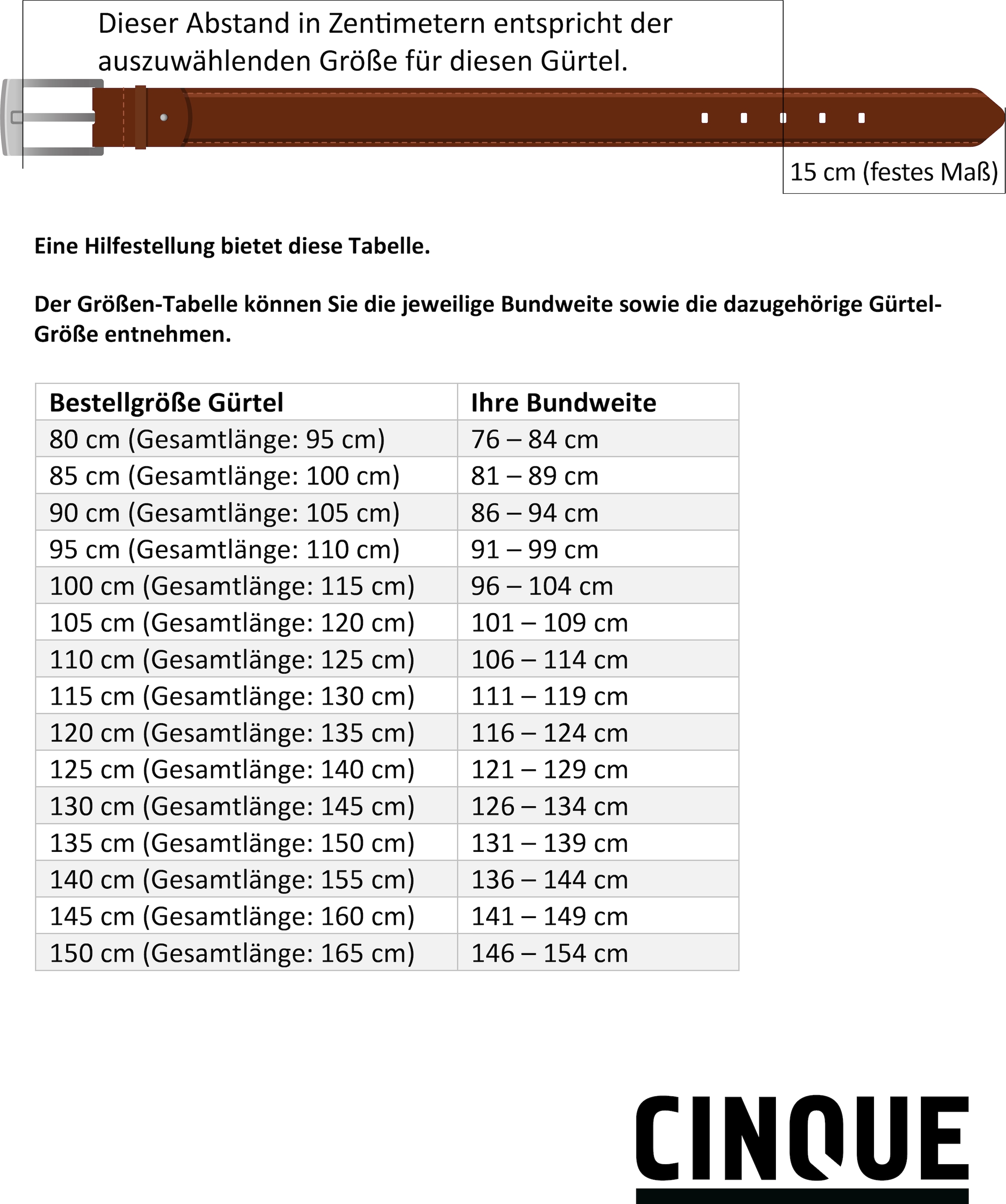 Cinque Ledergürtel »TORTOLI« Veloursleder-Optik