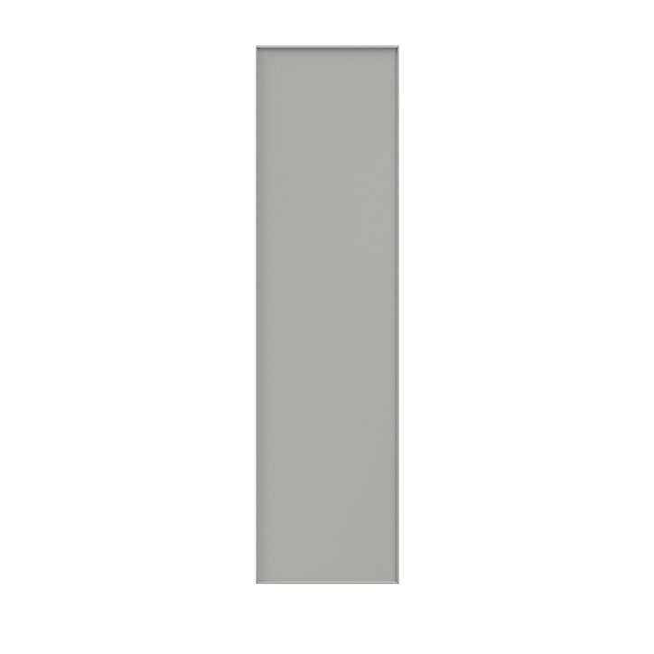 Porte battante grise claire mate GoodHome Atomia H 187,2 x L. 49,7 cm