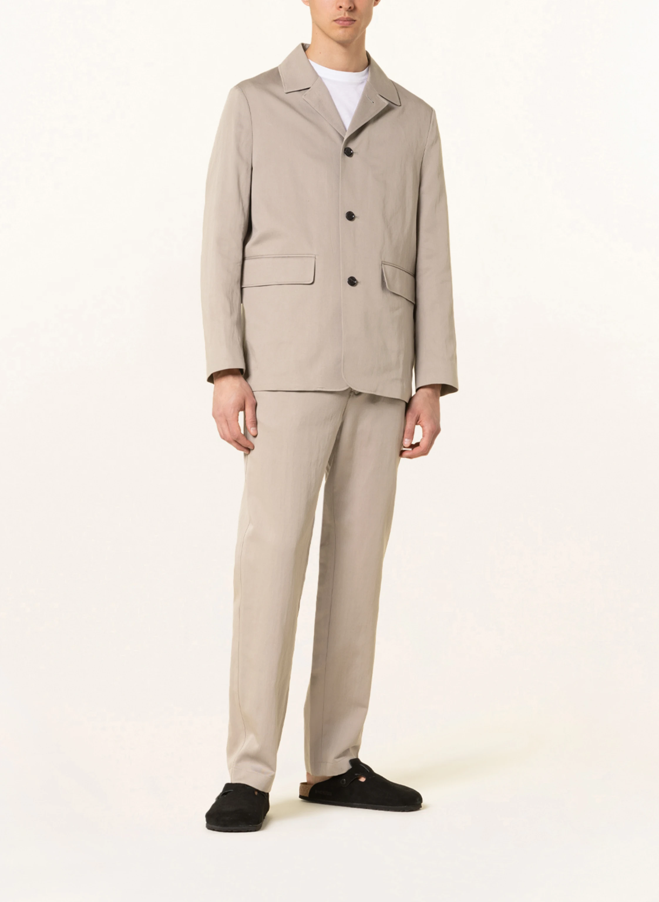 Filippa K Anzugsakko NATE Regular Fit mit Leinen