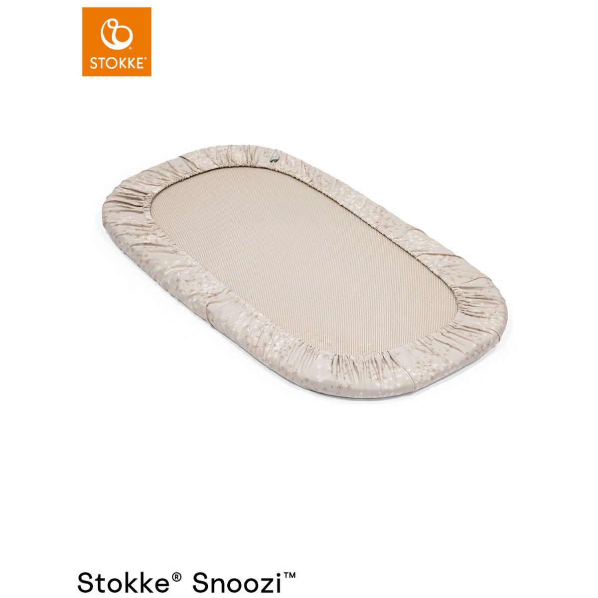 STOKKESTOKKE   Snoozi 2er Set Fixleintuch beige/cream