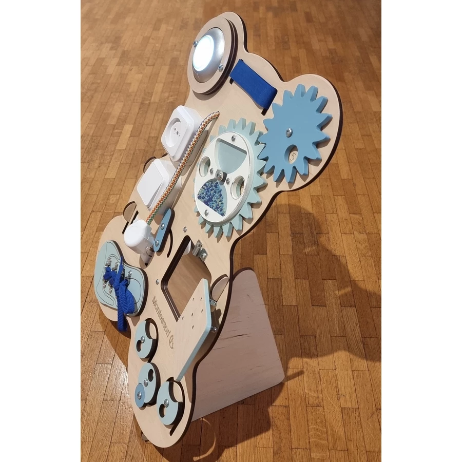 Montessori® Montessori® BAERCHENTEDDYBEAR - BLAUBLUE Montessori® Activity Board Blau
